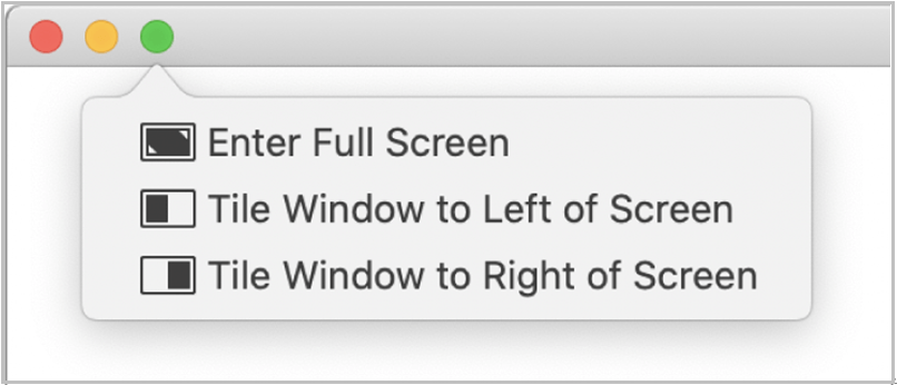 exit fullscreen chrome for mac